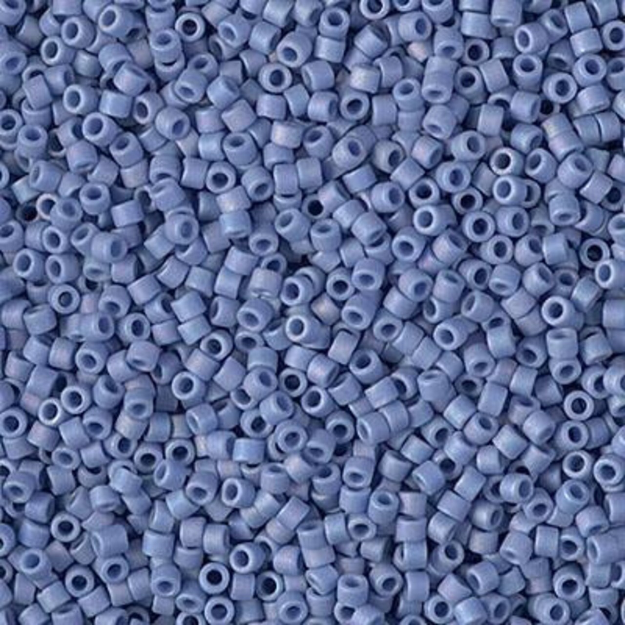Miyuki Delica Bead 11/0, DB2318, Matte Opaque Glazed Mermaid Blue AB, 5 grams